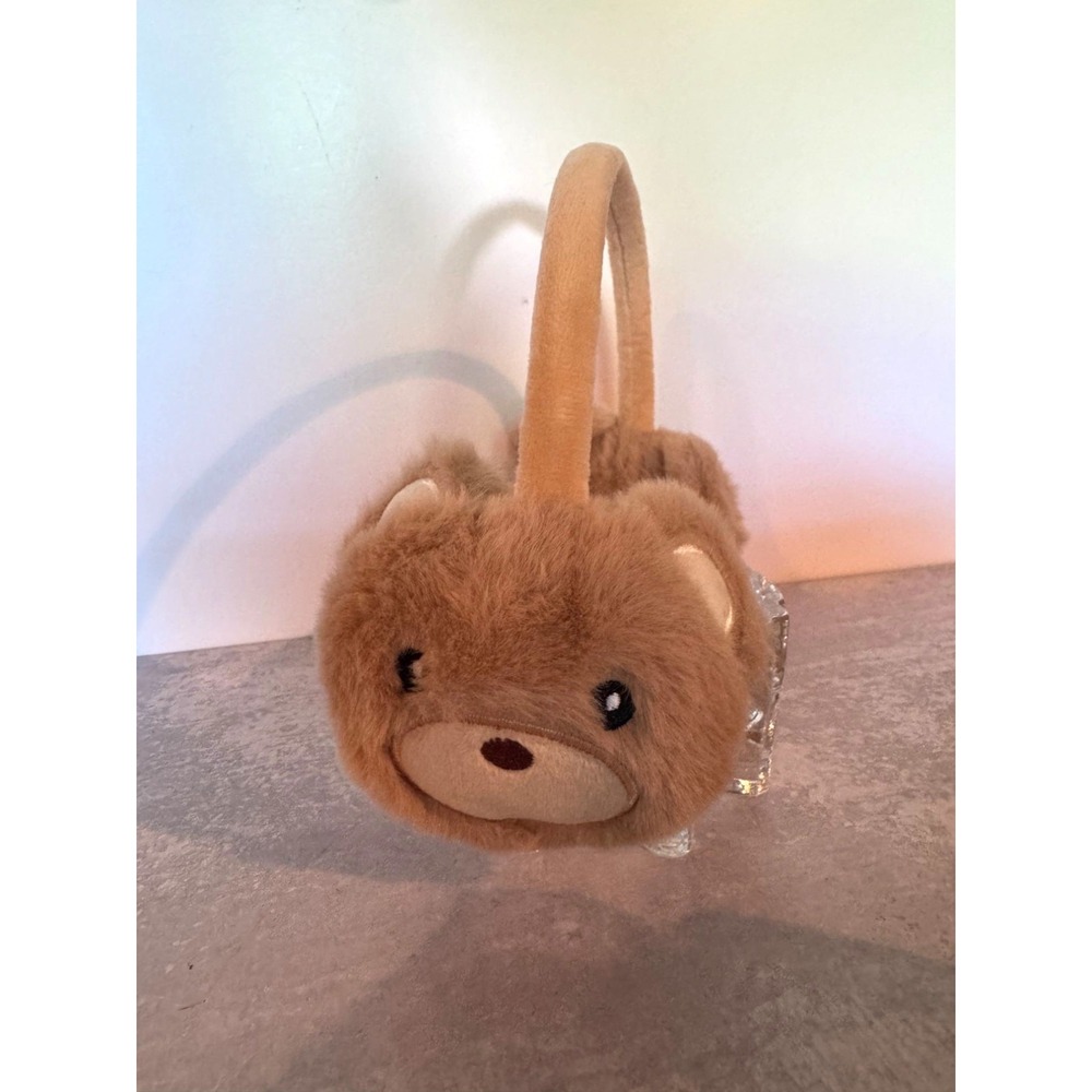 ZARA NWOT Kids Teddy Bear Earmuffs – Child Size‎ – Adorable & Cozy!